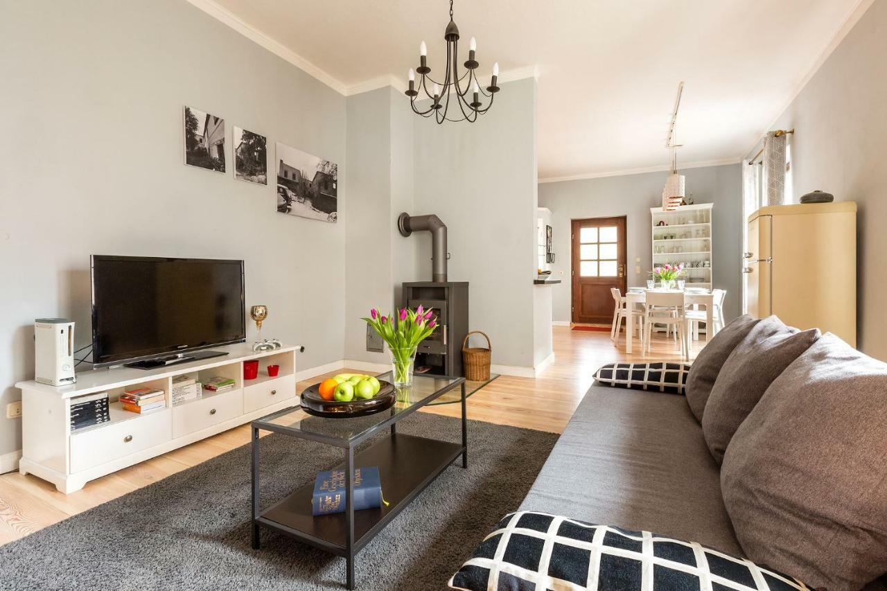 Idyllisches Haus Mitten In Berlin Bagian luar foto